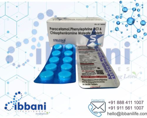 Paracetamol, Phenylephrine HCI & Chlorpheniramine Maleate Tablets