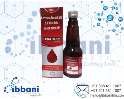 Ferrous Ascorbate & Folic Acid Suspension IP